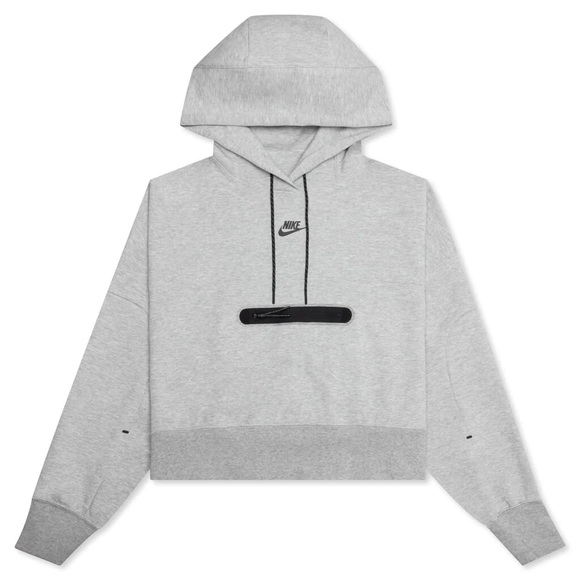 Sportswear Tech Fleece Over-Oversized Crop Pullover Hoodie - Picture 1 of 4
